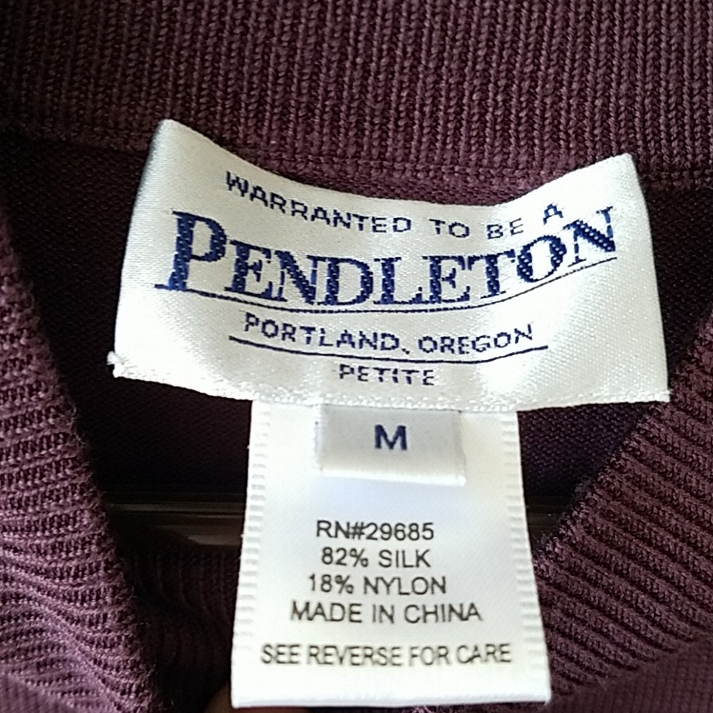 Pendleton Mock Neck Pullover Sweater - image 3